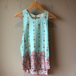 NEW Colorful patterned tank top